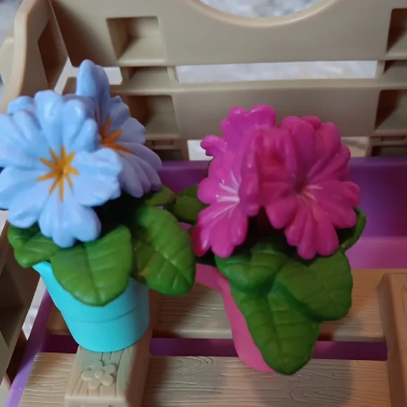 Colorful Kids Toy Wagon with Flowers - Picture 3 of 5